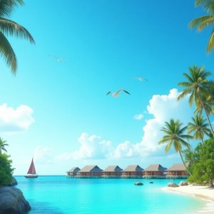 Escape to Maldives: Virtual Paradise Journey