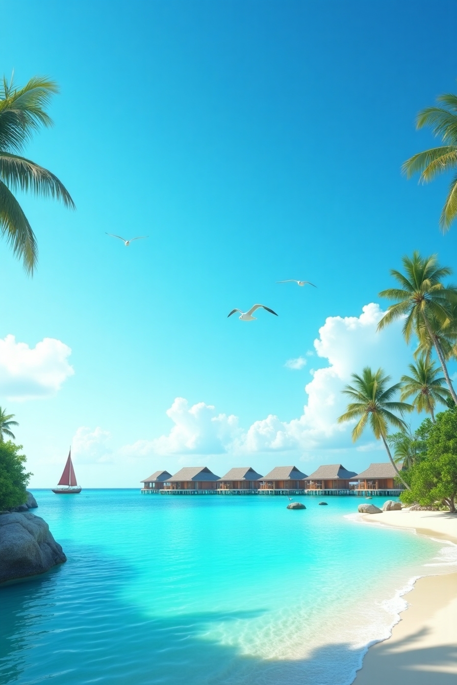 Escape to Maldives: Virtual Paradise Journey